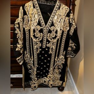 Black Pakistani Kurta